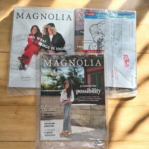 Magnolia Journal Magazine Bundle Unopened
